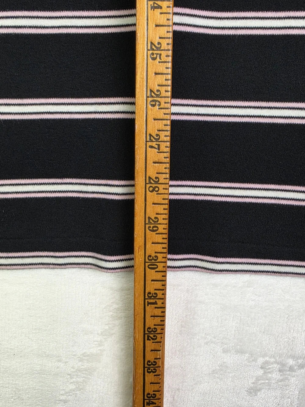 Polo Ralph Lauren Men's Striped Polo Shirt Size Large Black Pink White‎ Cotton
